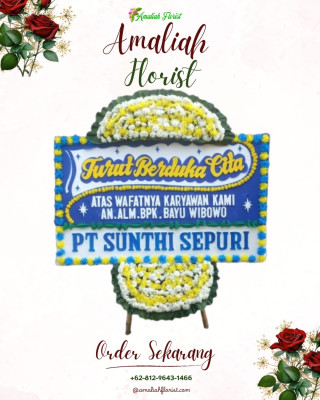 Papan Bunga Duka di Sibung