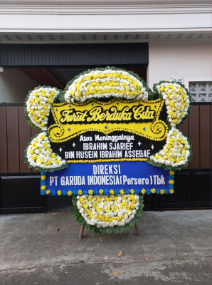 Papan Bunga Duka di Sibung