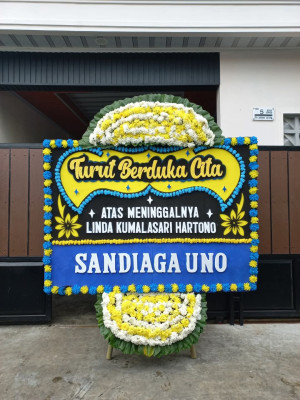 Papan Bunga Duka di Sibung