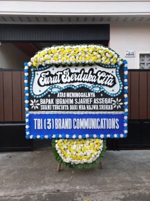 Papan Bunga Duka di Sibung